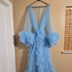 MewMews tulle wrap/gown/robe